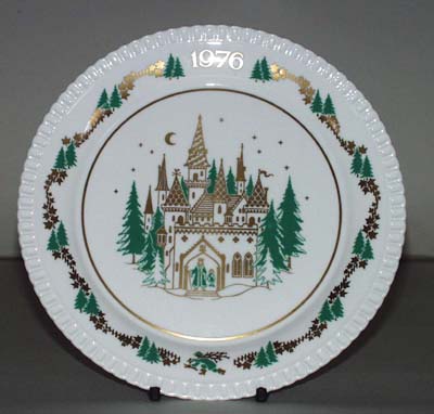 Christmas Plate 1976